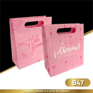 Bolsa "Abreme Con Amor Para Ti" (B47)