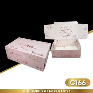 Caja Tu Eres Estampada Oro Rosa C166